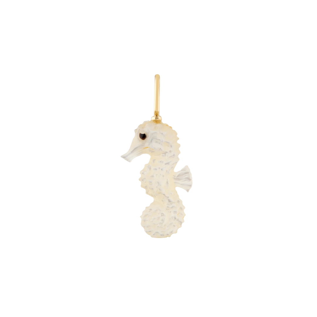 Mother of Pearl Seahorse — Maura Green Trunk Show