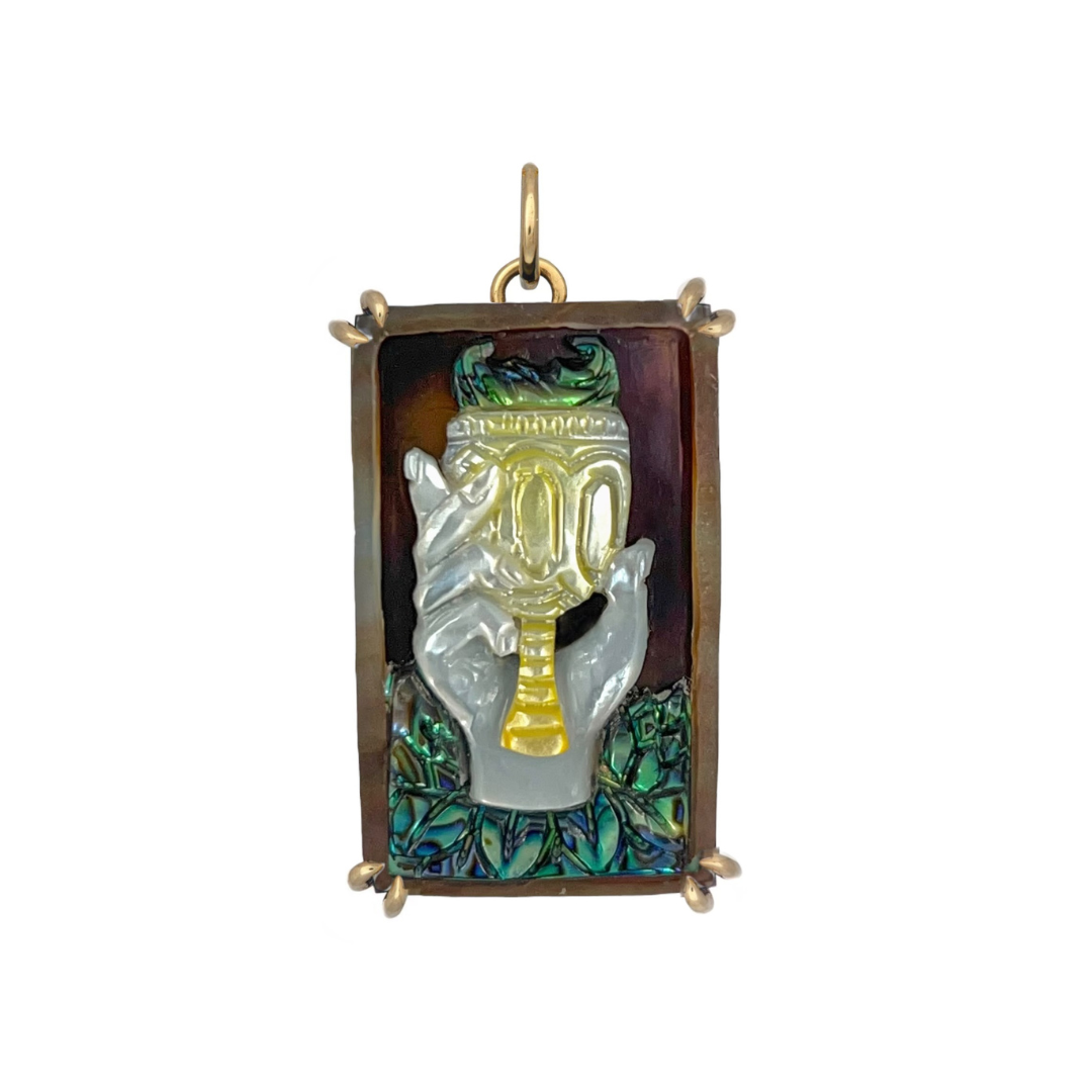 Ace of Cups Tarot Card Charm — Maura Green Trunk Show