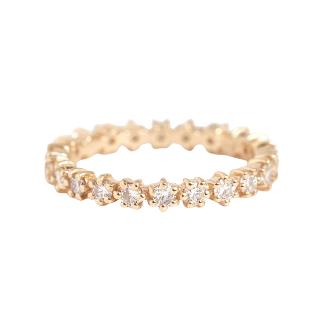 White Diamond Eternity Band — Commitment, Curated