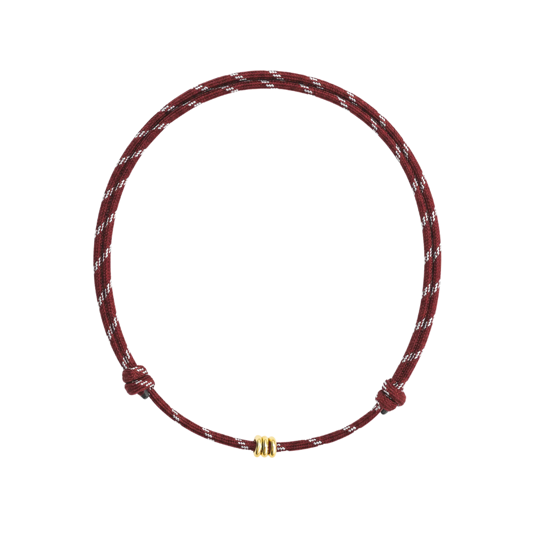Tommy Cord Necklace - Merlot