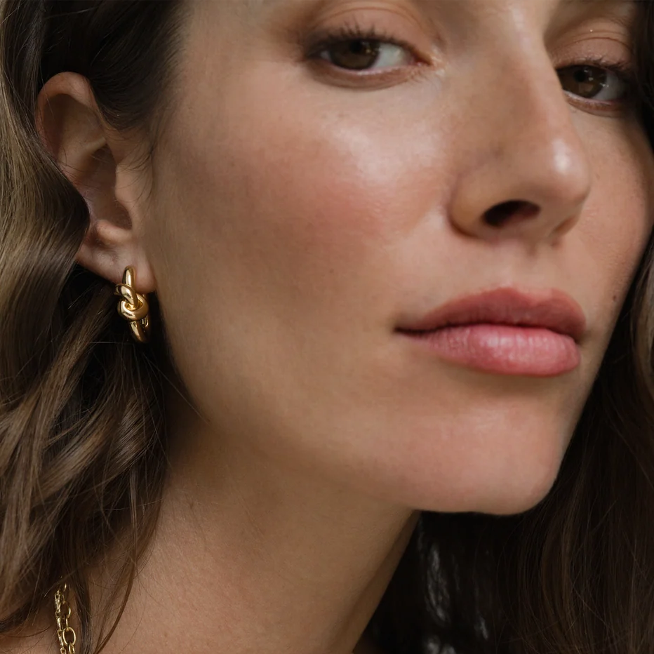 Karina Knot Hoops