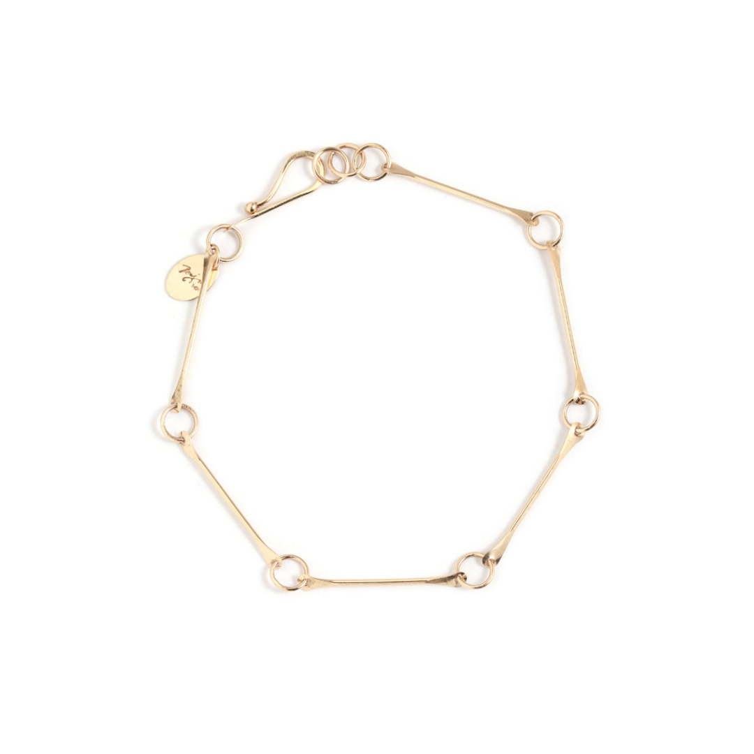 Bone Chain Bracelet - Melissa Joy Manning Residency