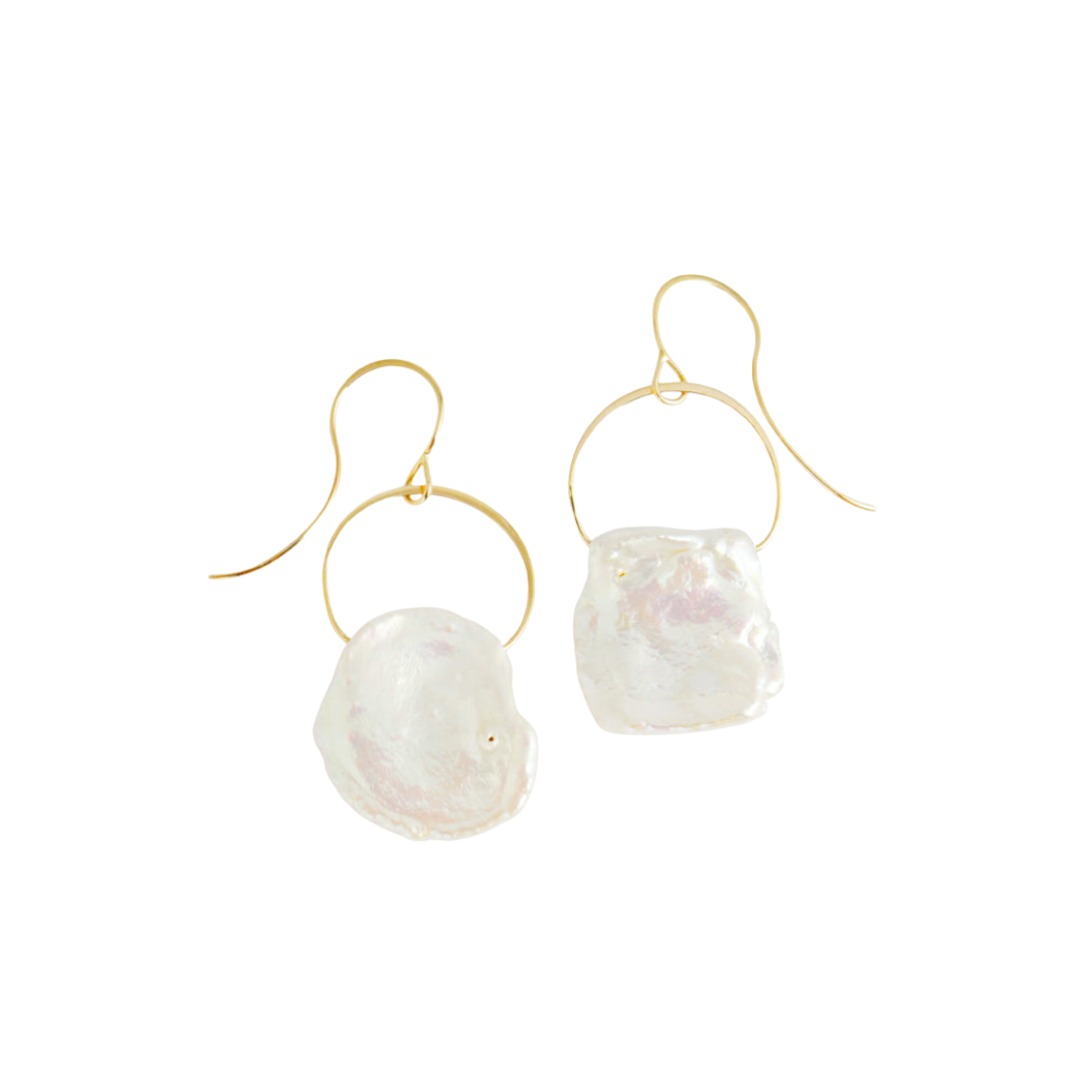 Pearl Drop Earrings - Melissa Joy Manning Residency