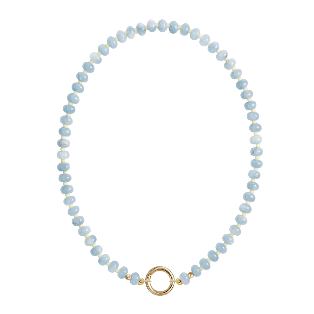 Macey Gemstone Necklace - Laguna