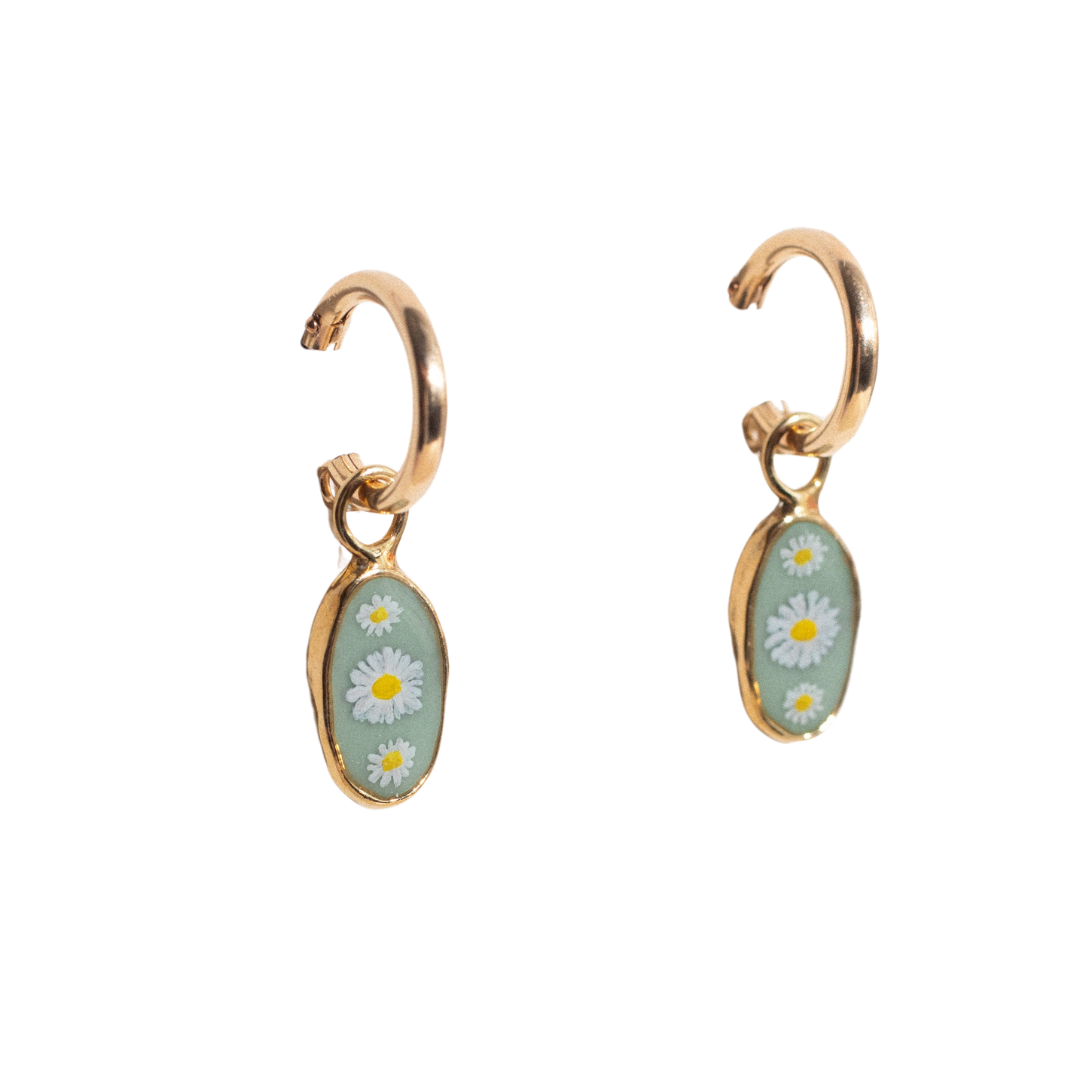 Marguerite Earring Charms