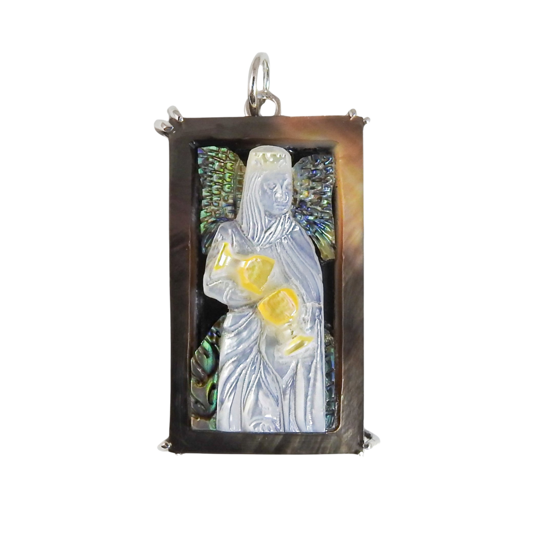 Temperance Tarot Card Charm — Maura Green Trunk Show