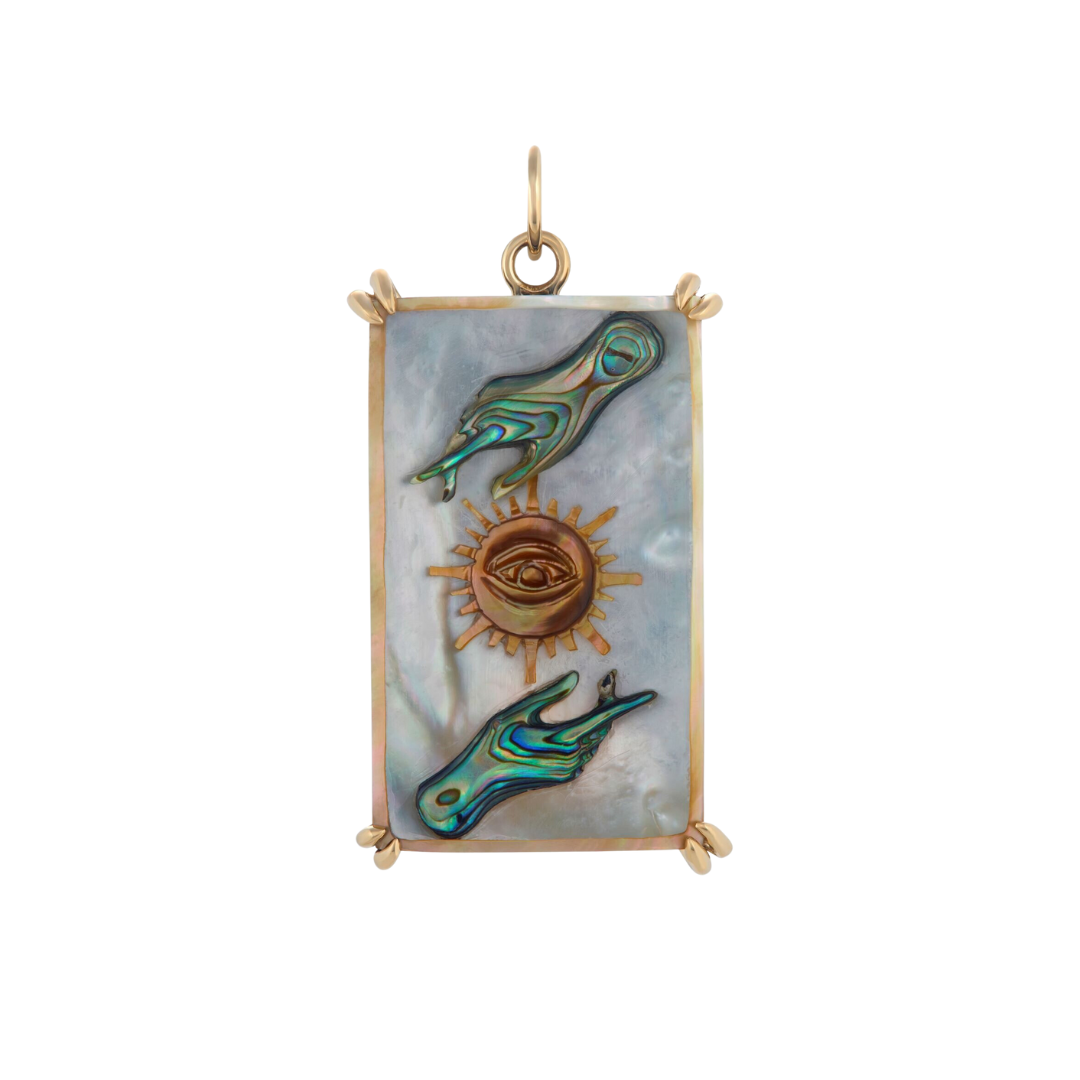 Sun Tarot Card Charm — Maura Green Trunk Show
