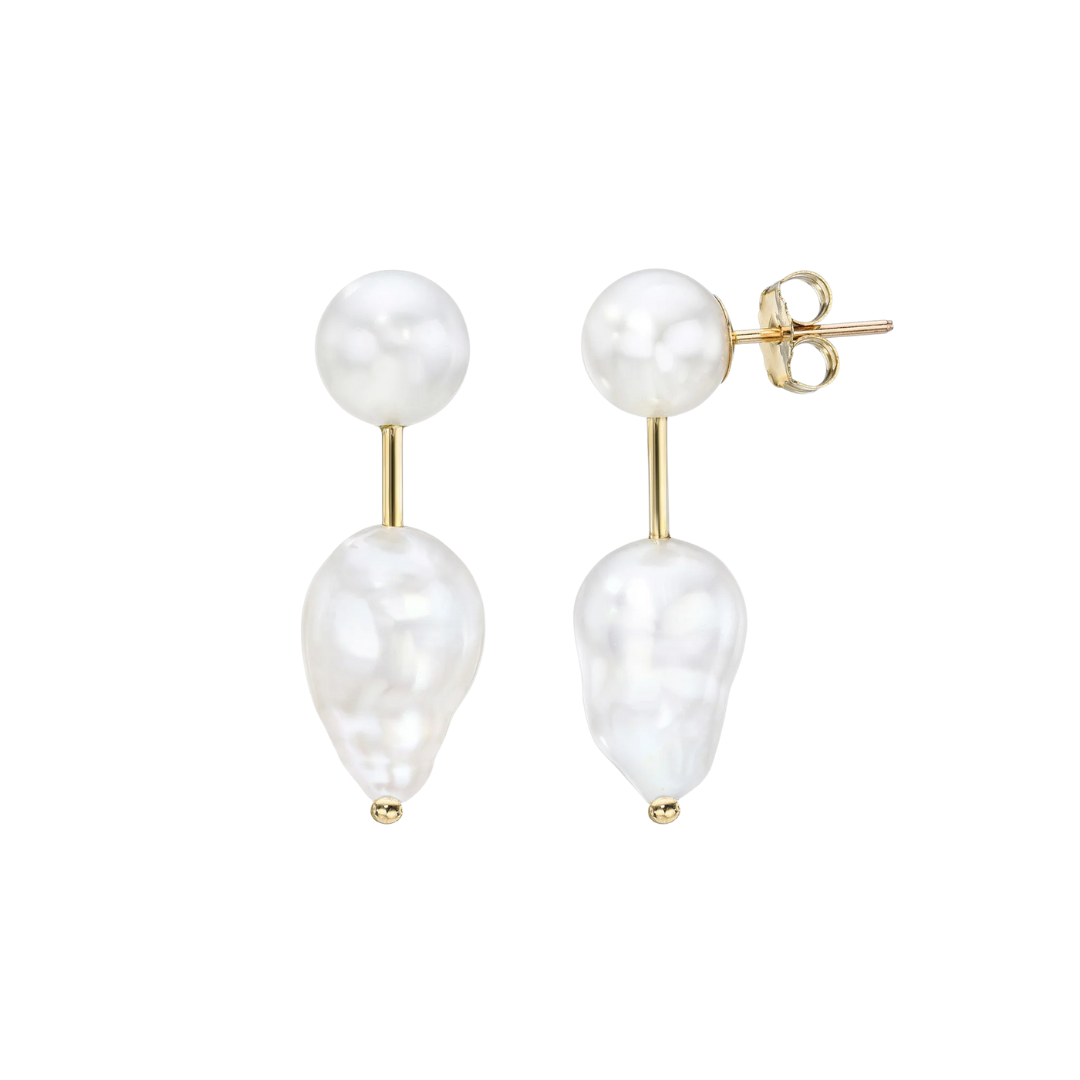 Mini Cloudbar Earrings