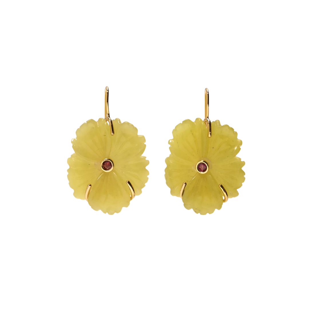 New Bloom Earrings - Canary