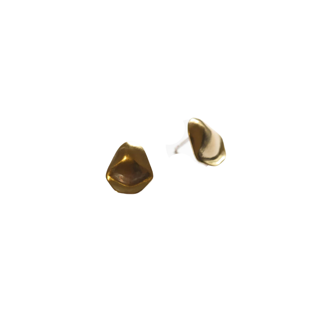 Mini Organic Brass Stud
