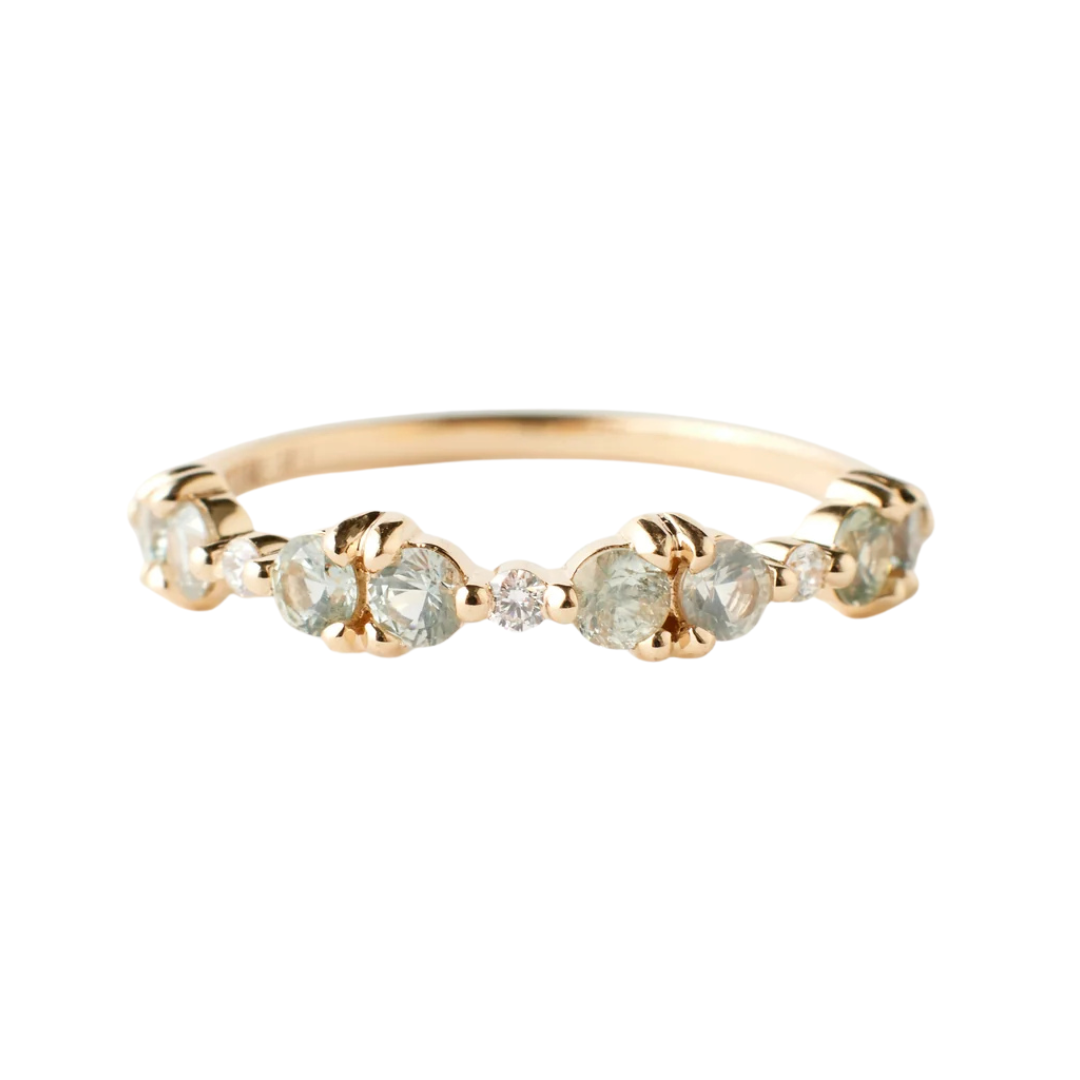 Jordan Ring - Green Sapphire — Commitment, Curated