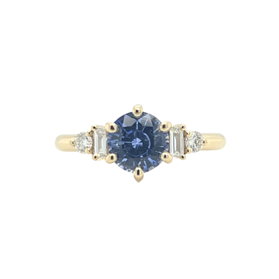 Blue Sapphire Alsea Ring