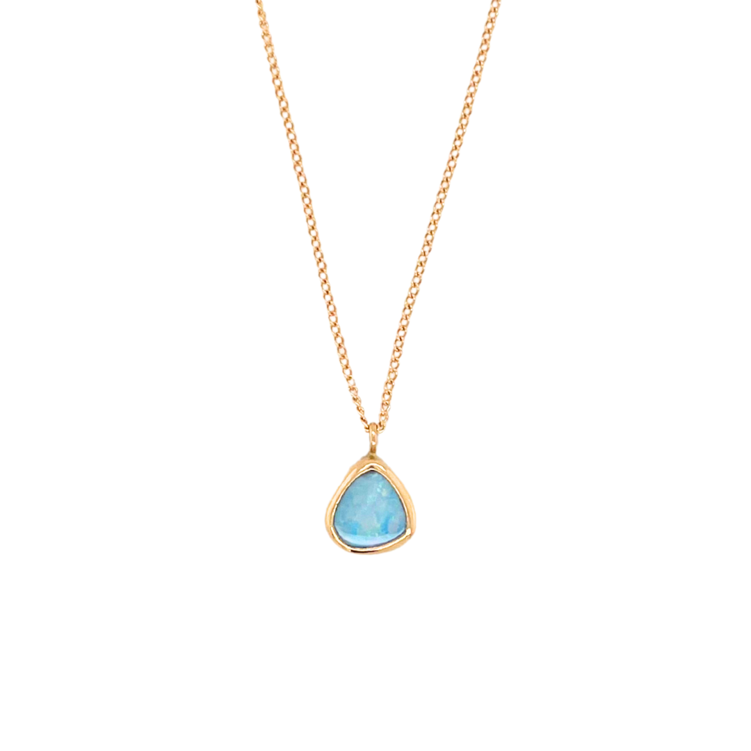 Small Freeform Opal Pendant Necklace - Melissa Joy Manning Residency