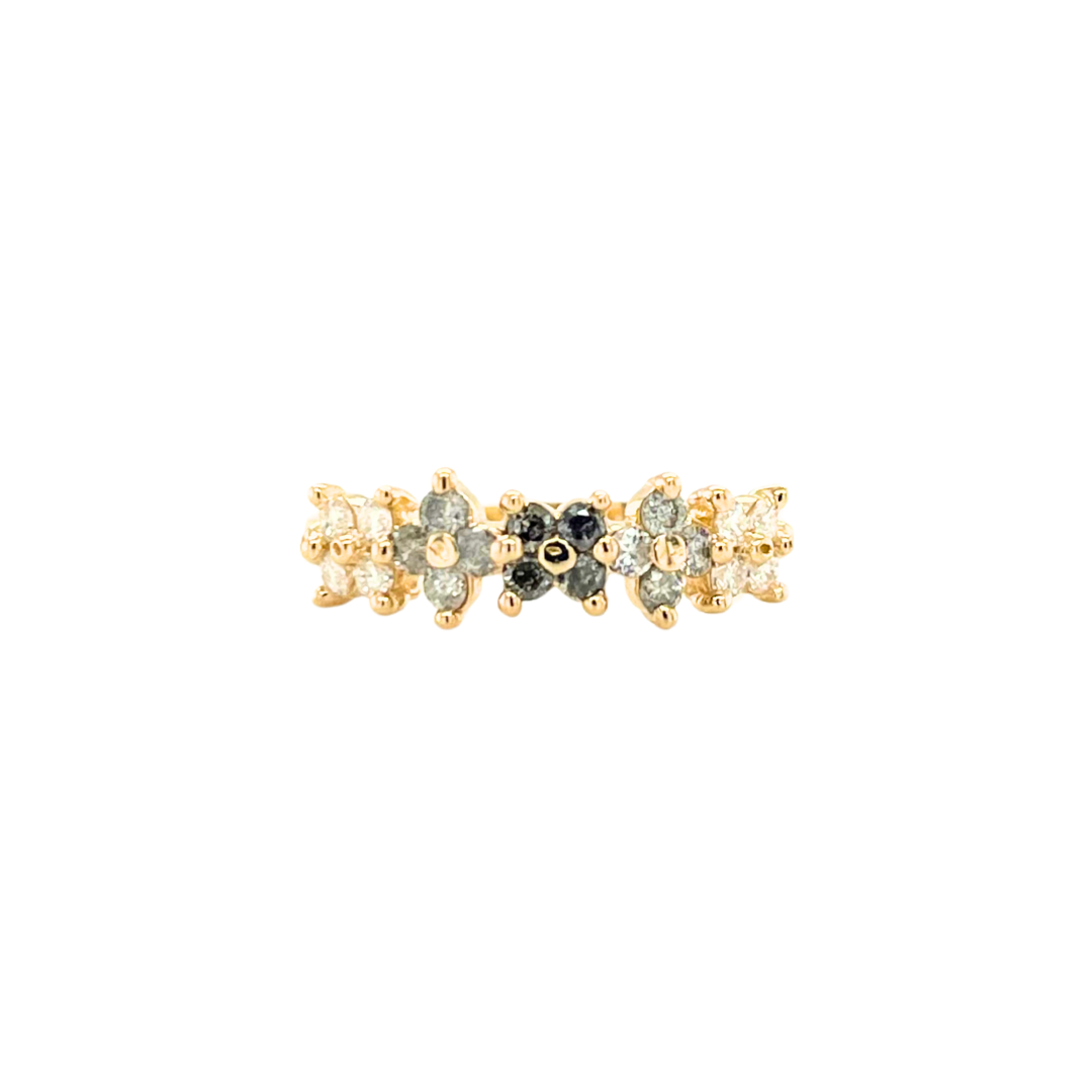 Floare Ring - Ombre Grey