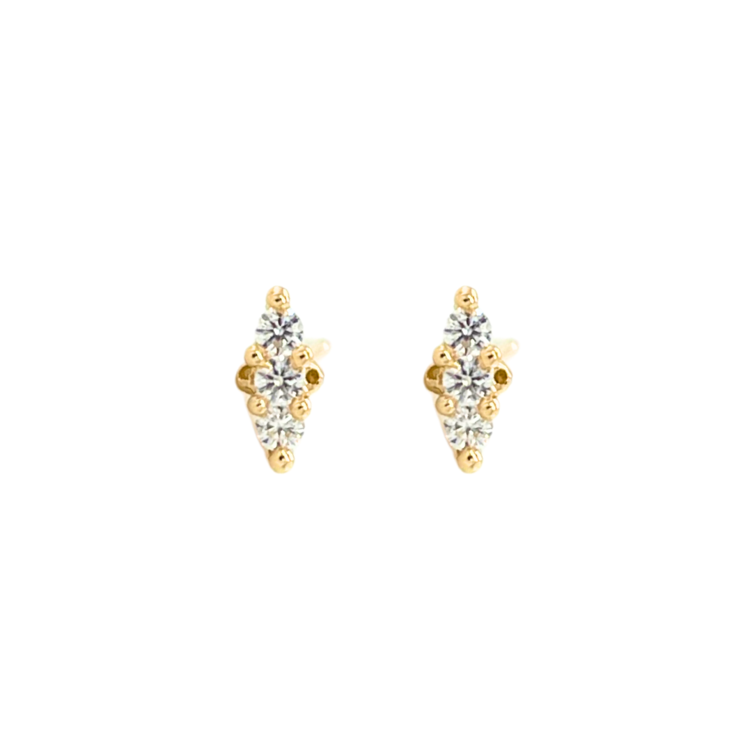 Hope Studs - Diamond