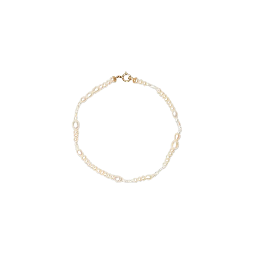 Pearl Collage Bracelet — Wedding Day Edit