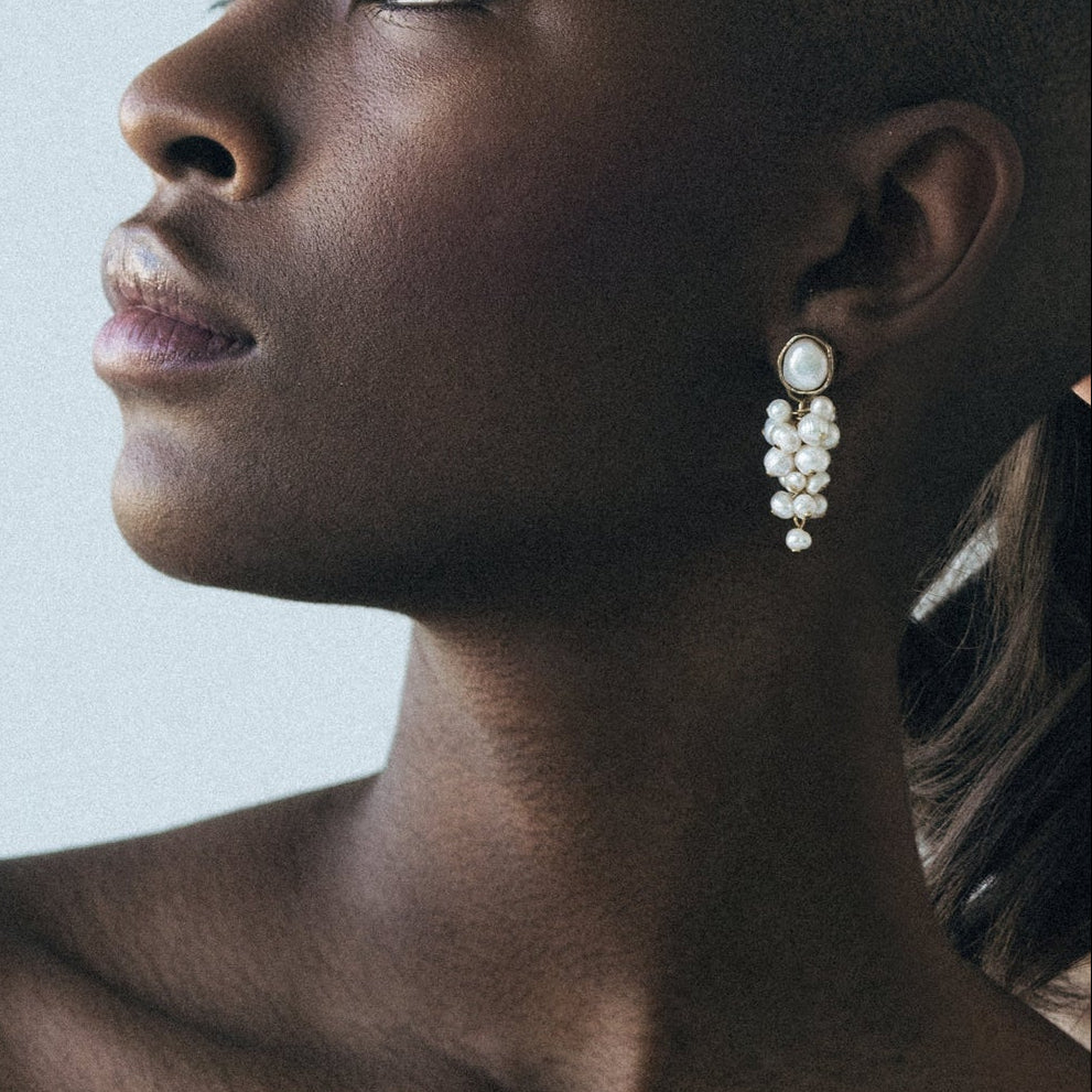 Pearl Victorian Earrings
