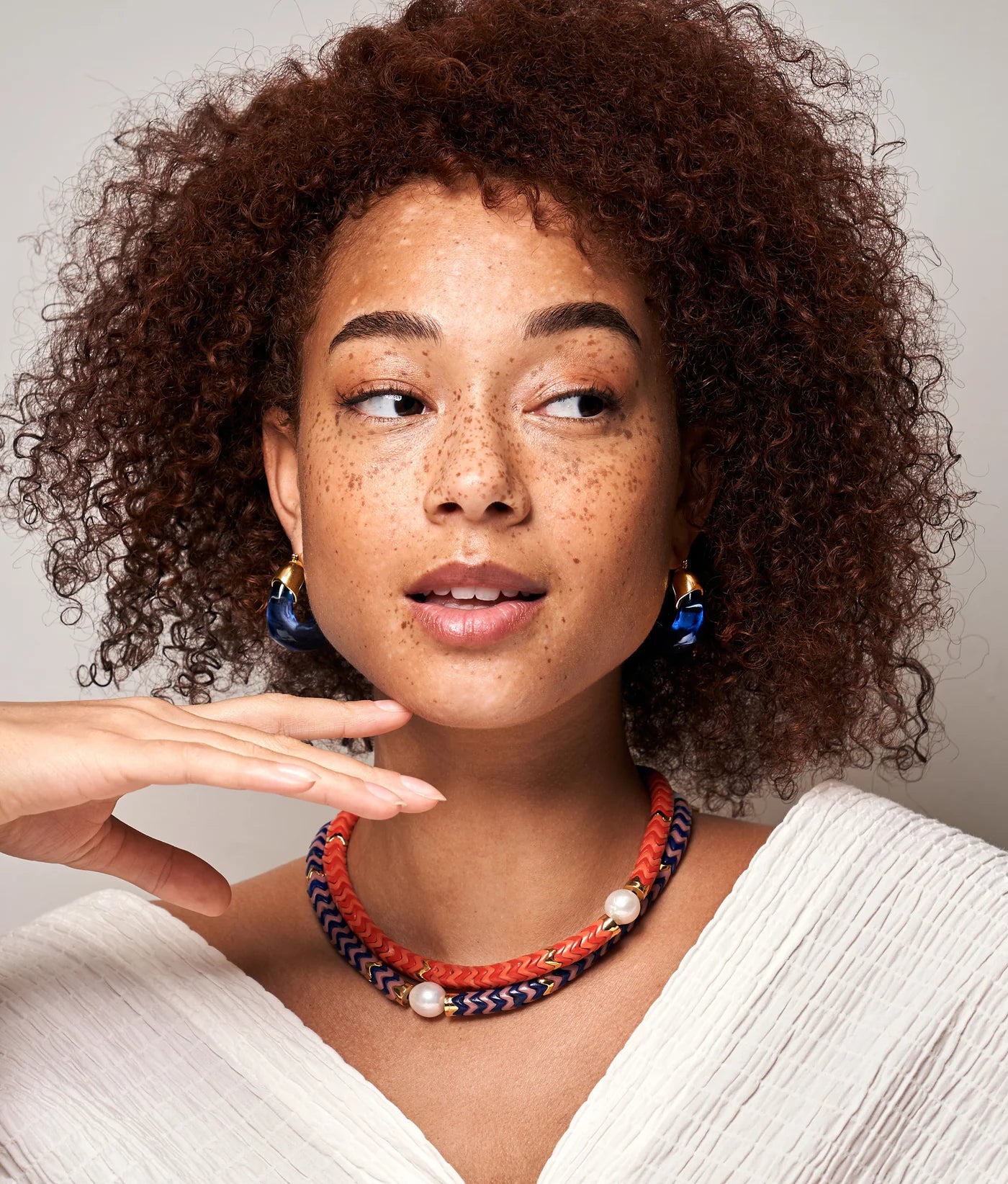 Organic Hoops - Electric — Lizzie Fortunato Demi-Fine Trunk Show