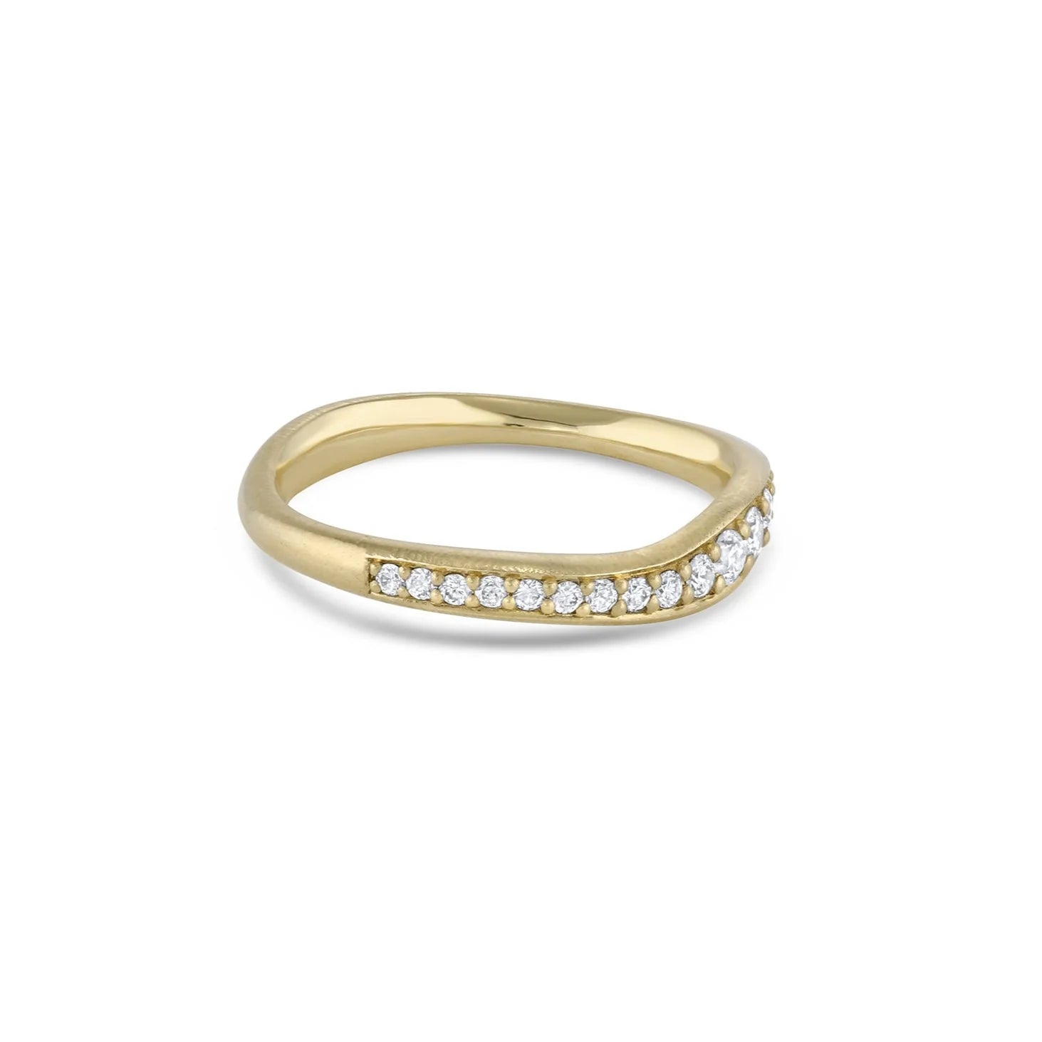 Touch Diamond Stacking Band — Commitment, Curated