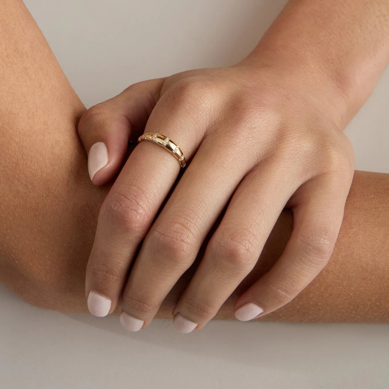 Diamond Stripe Bubble Band — Commitment, Curated