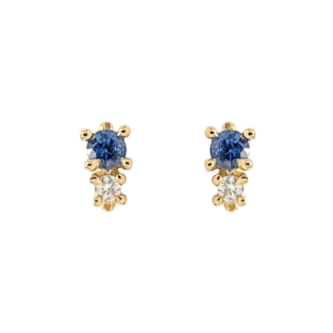 Birthstone Stud - Sapphire (September)