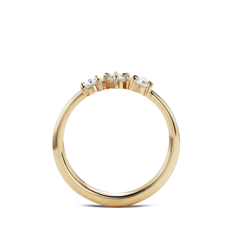 Rae Ring - White Diamond — Commitment, Curated