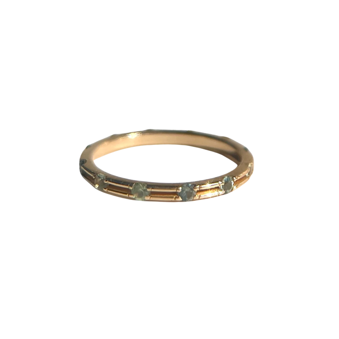 The Space Between Band - Sapphire Distanced Eternity — Sandy Rubin Trunk Show