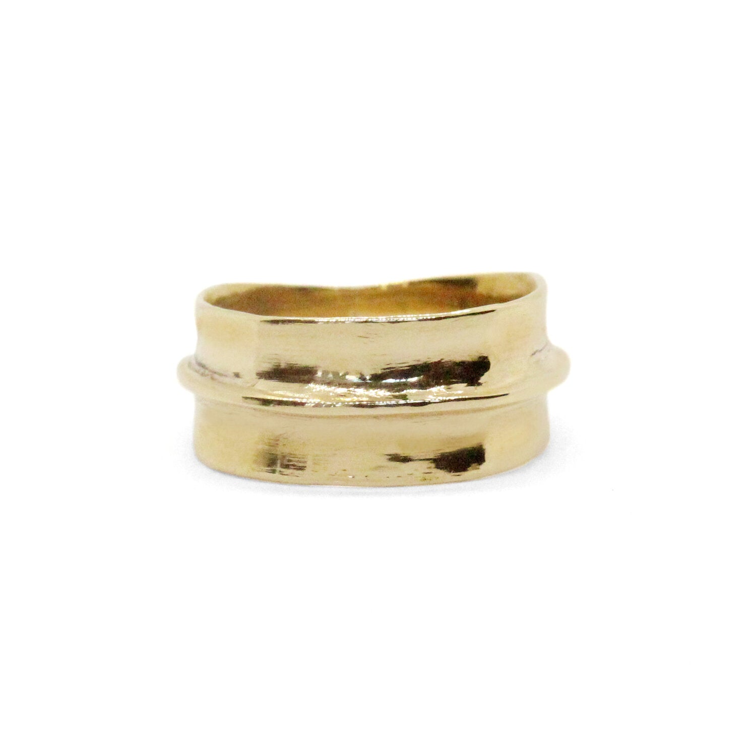 Gold Sahara Ridge Ring