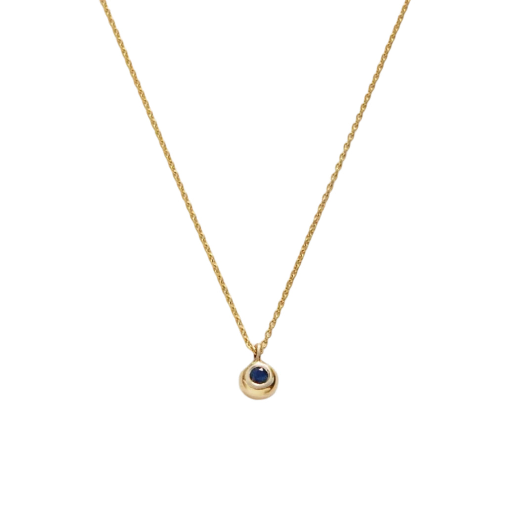 Sapphire Domi Necklace