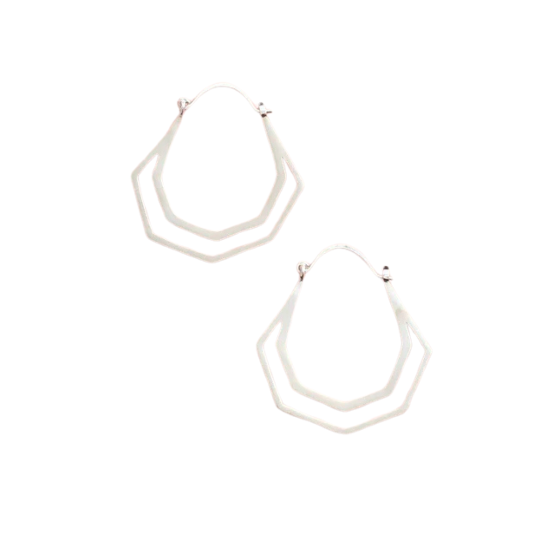 Hera Hoops - Sterling Silver