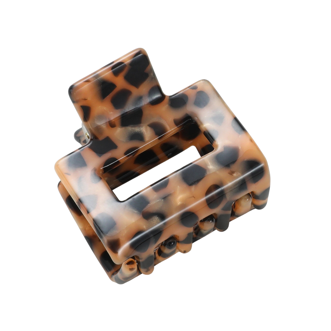 Simone Mini Claw Clip - Wild Leopard Mini