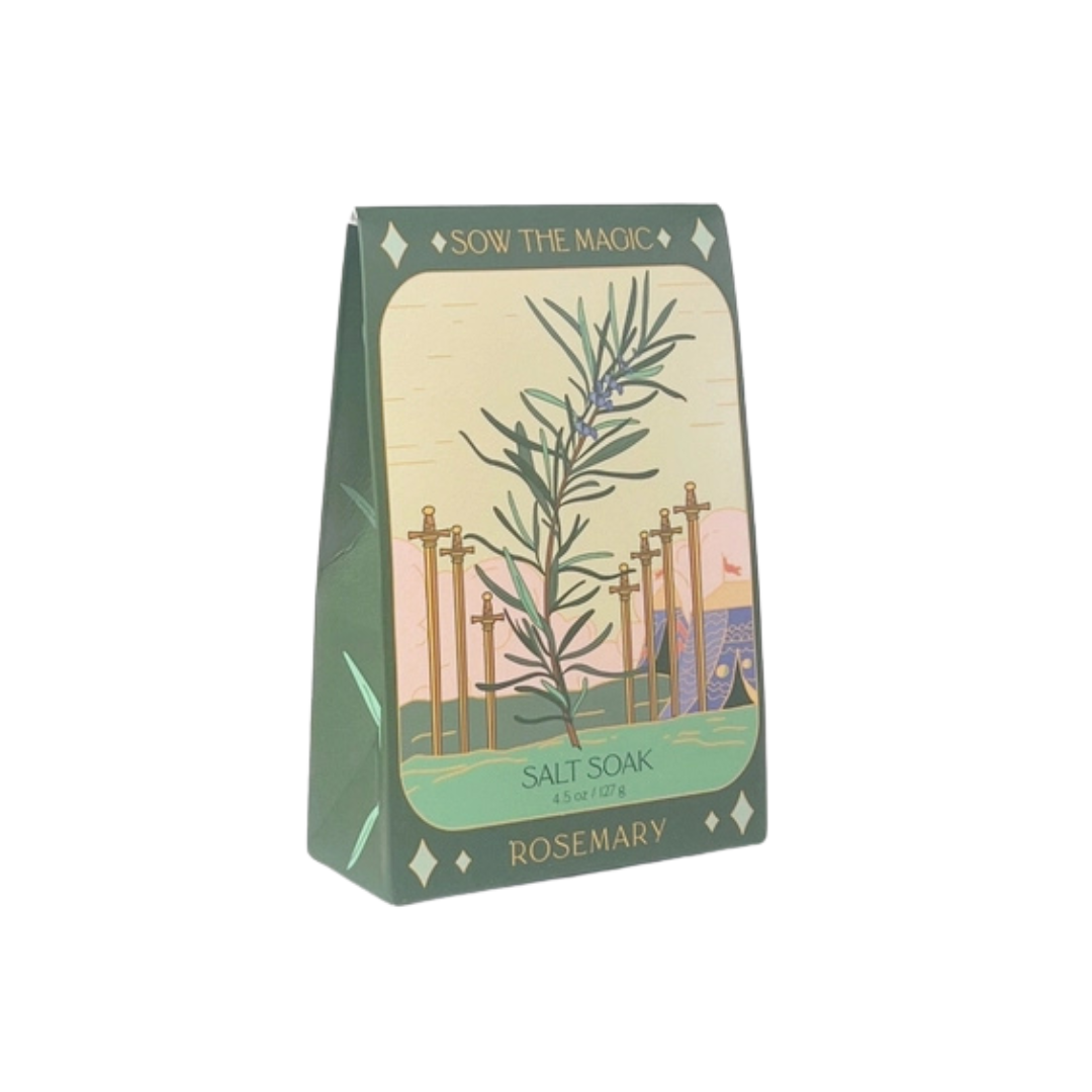 Rosemary Tarot Bath Salt Soak