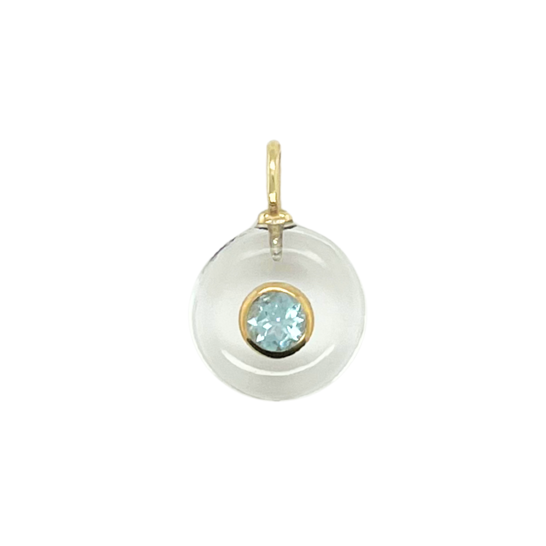 Quartz + Blue Topaz Gemmie