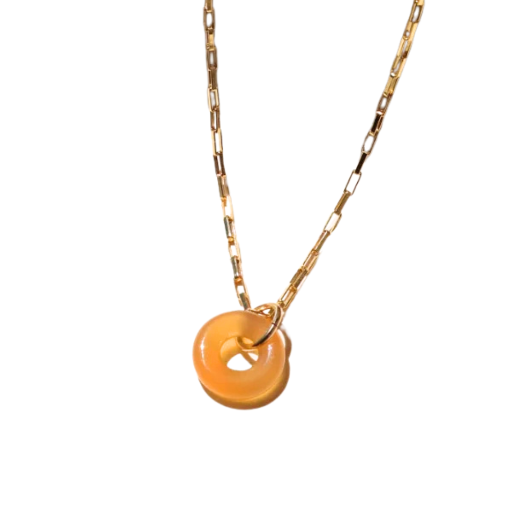 Full Circle Pendant - Agate