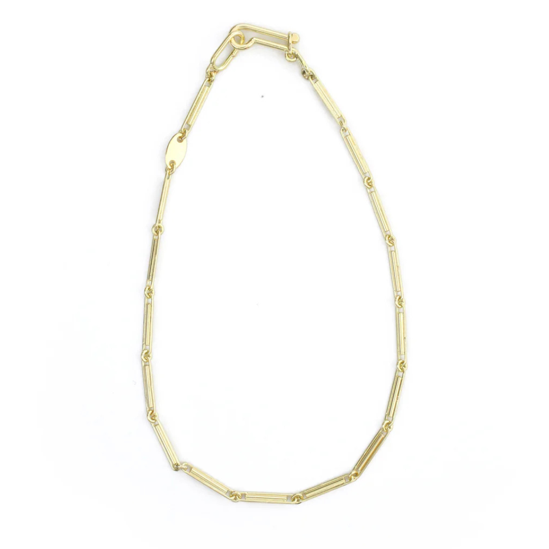 Heavy Trombone Necklace — Tura Sugden Residency