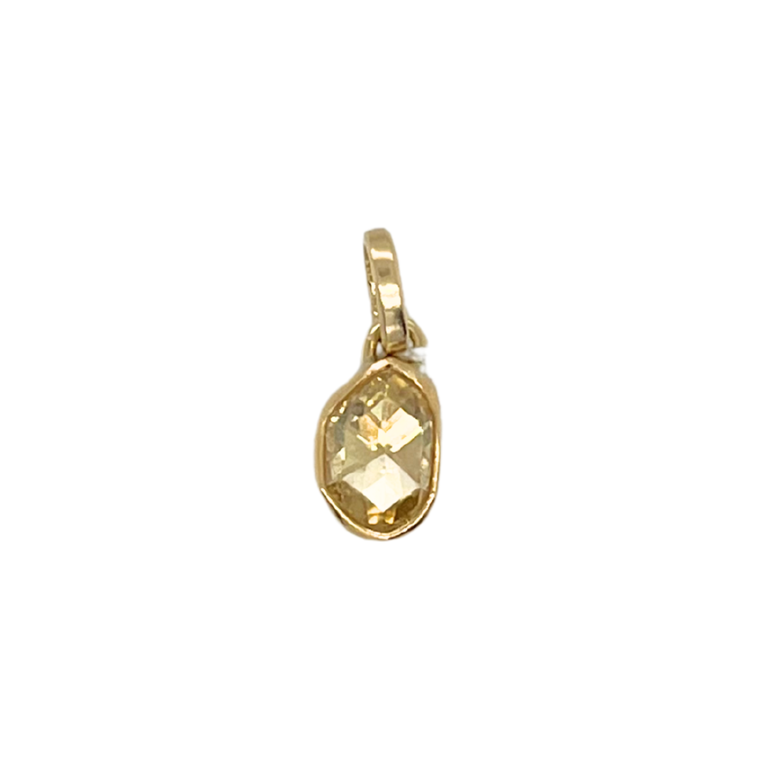 Rose Cut Diamond Pendant — Tura Sugden Residency