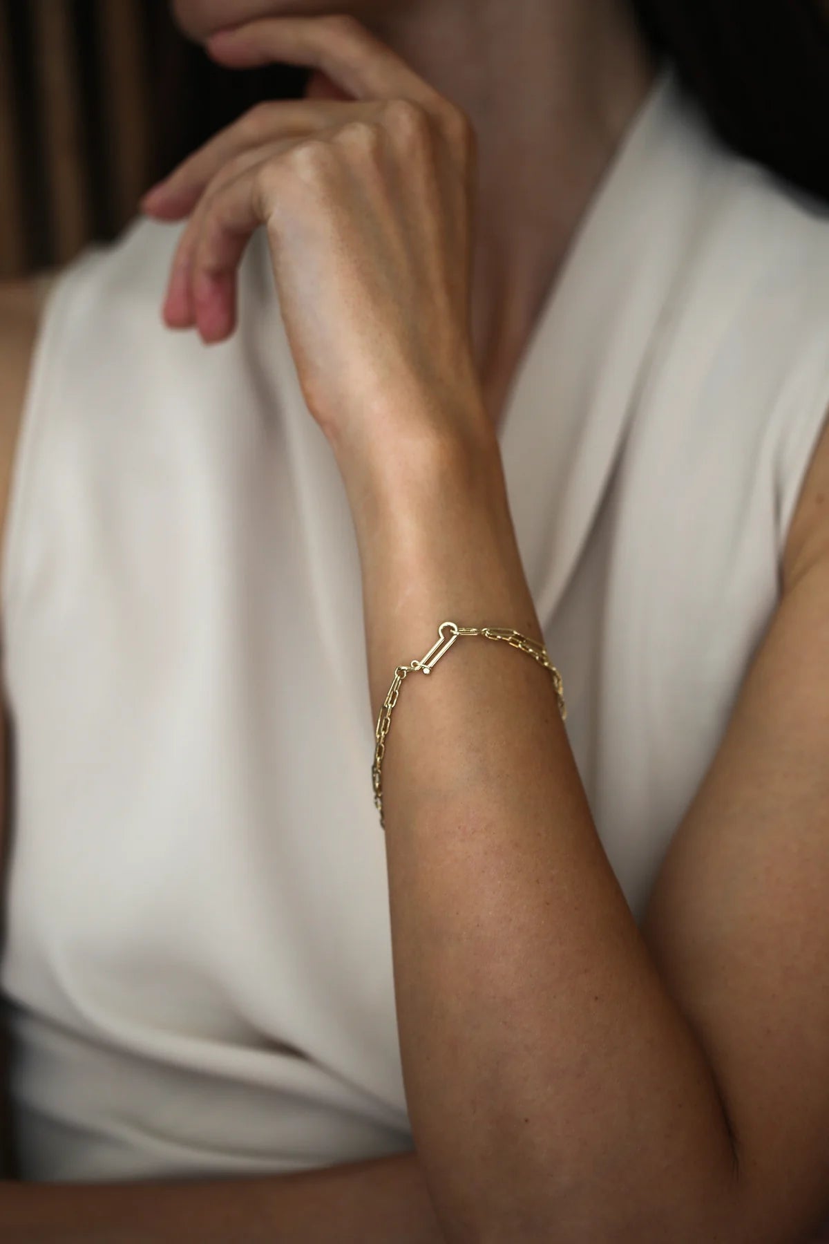Silk LInk Bracelet - Double Strand — Tura Sugden Residency