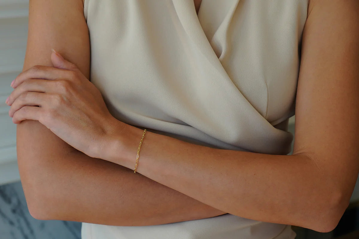 Silk Link Bracelet — Tura Sugden Residency