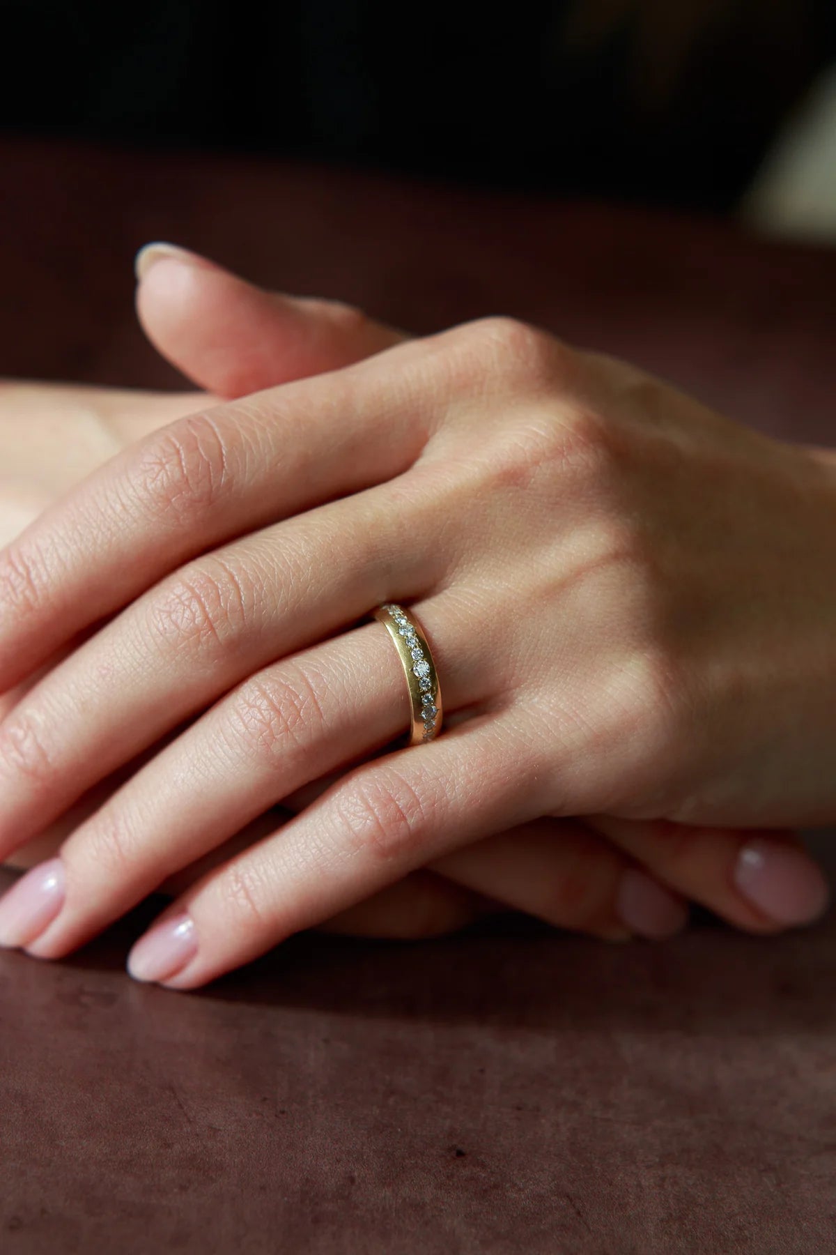 Full Diamond Cloak Band - 4mm — Commitment, Curated