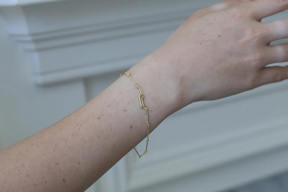 Needle Eye Chain Bracelet - Light Weight — Tura Sugden Residency