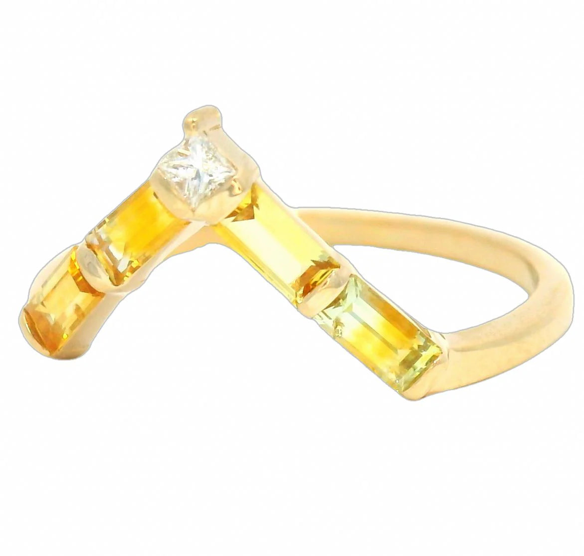 Alma Baguette Ring No. 2 — Commitment, Curated