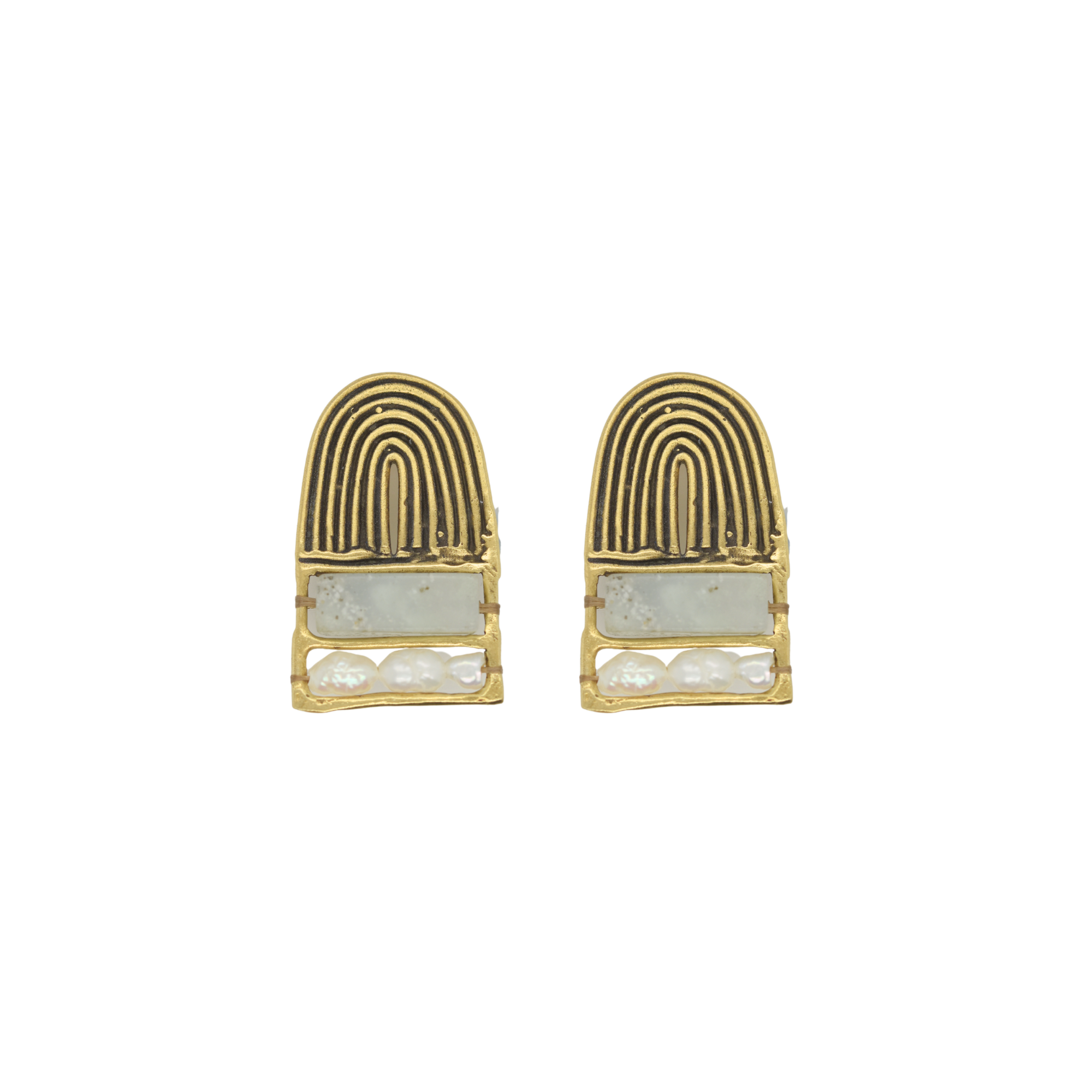 Kora Studs - Pearl