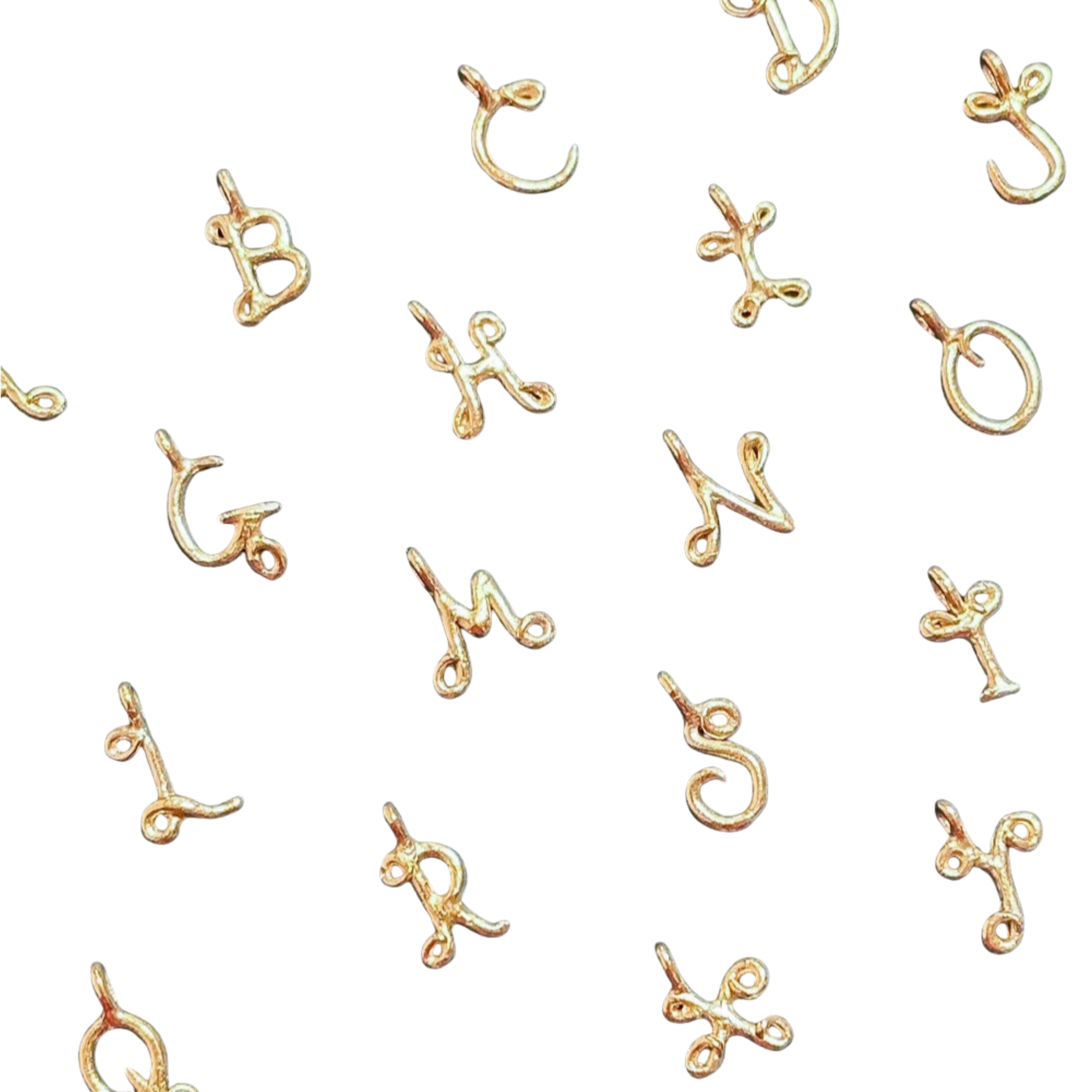Love Letter Initial Charm