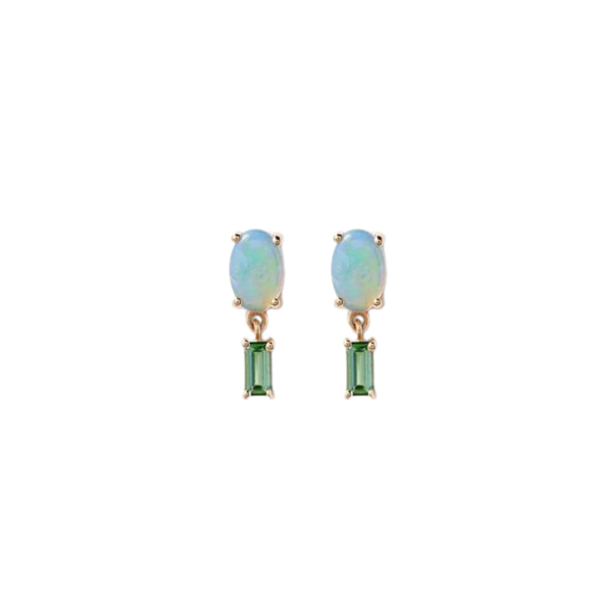 Opal and Tourmaline Stela Earring