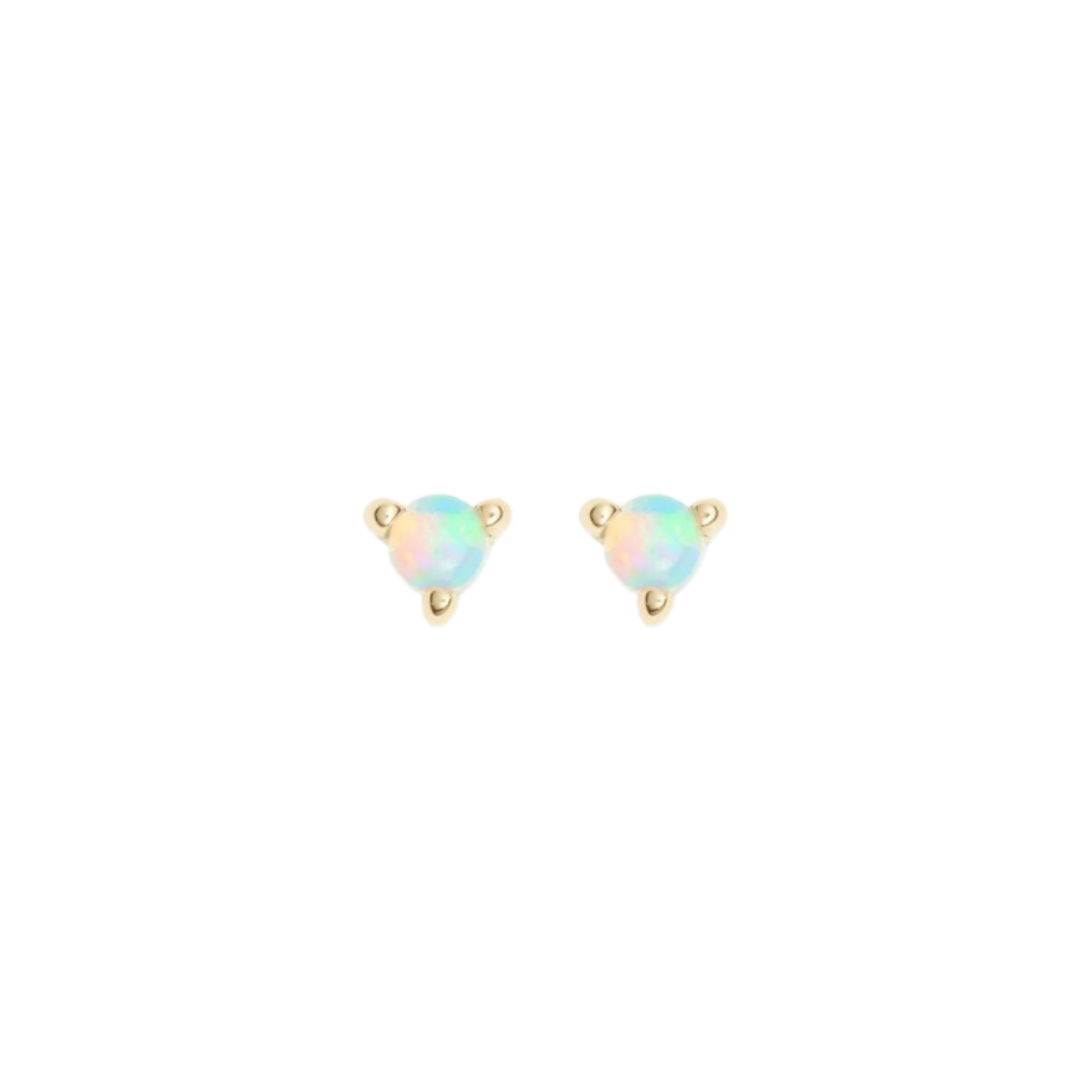 Small Opal Studs