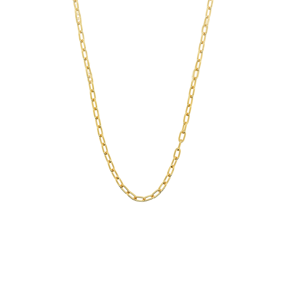 14k Yellow Gold 2.3mm Open Link Chain