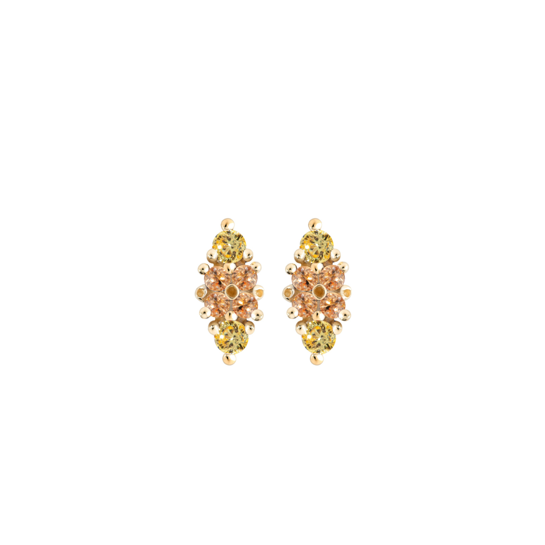 Trandafir Studs - Sunset