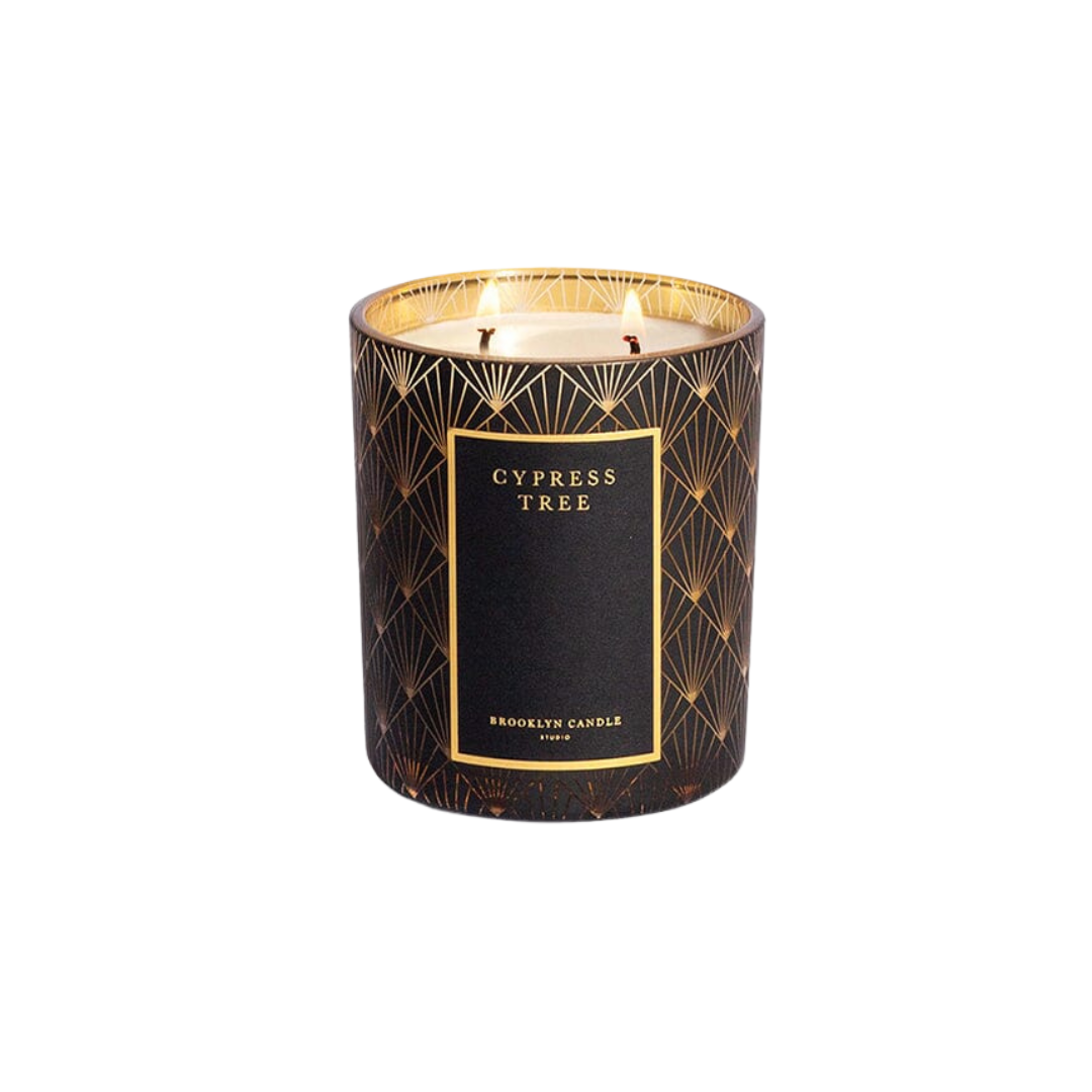 Black Tie Holiday Candle - Cypress Tree