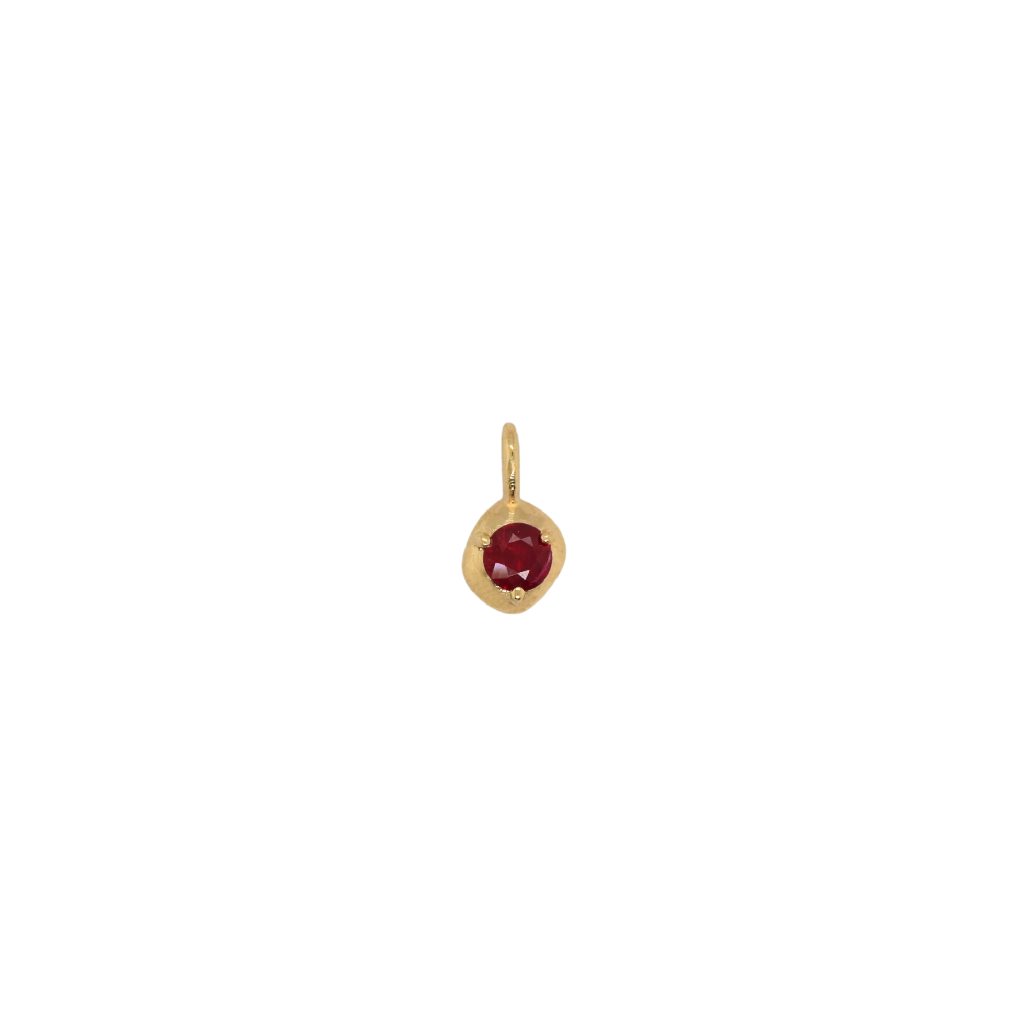 Birthstone Pendant - Ruby