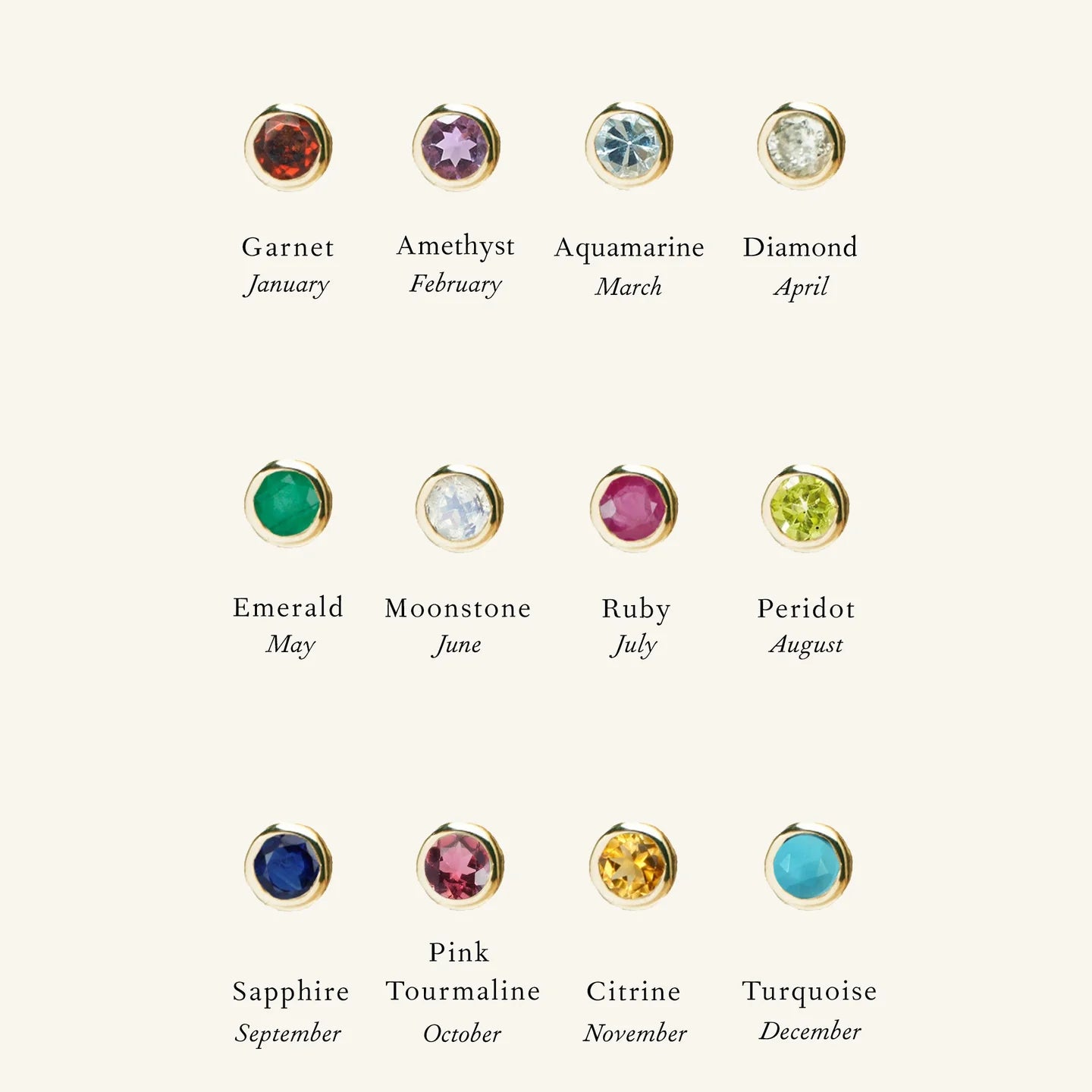 Double Sided 1960s Calendar Charm - Zahava Heirlooms Trunk Show
